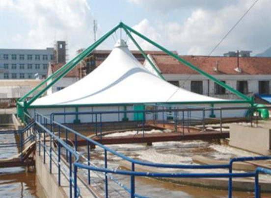Biogas septic tank facility